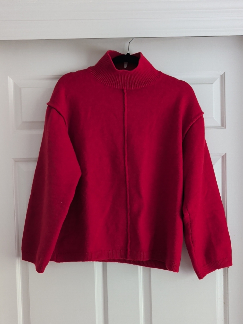 H&M Red Turtleneck Women's Sweater